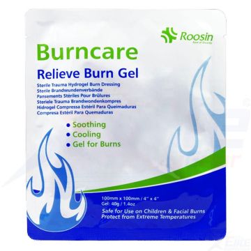 Roosin Burn Dressing 10 x 10cm x 1