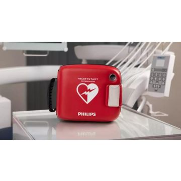 Philips Heart Start FRX Automated External Defibrillator(set of pads+carry case and Battery)