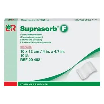 Suprasorb F adhesive 10 x 12cm x 50