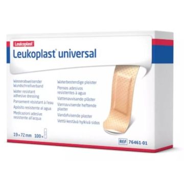Leukoplast Universal Woundstrips 2.8 x 7.2cm (100 Pk)
