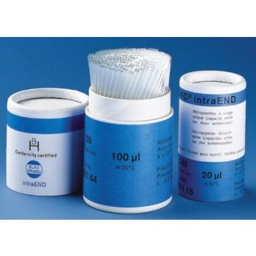 Disposable Micropipettes Blaubrand intraEND 25µl x 250