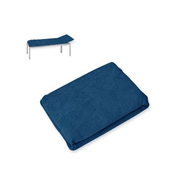 Megro Terry Cloth Couch Cover Blue, 65x195cm (Single Unit)