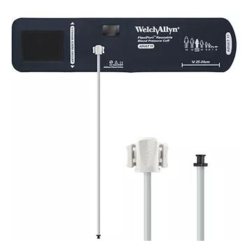 Welch Allyn FlexiPort BP Cuff 1-Tube, Tri-Purpose, Adult 25-34cm (Single Unit)