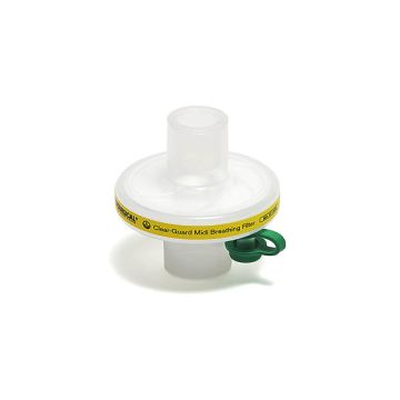 Clear-Guard Midi Low Volume Breathing Filter with Luer Port (Single Unit)