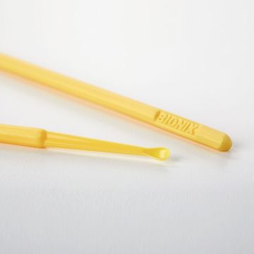 Bionix CeraSpoon Safe Ear Curette Yellow, 4mm (50 Pack)