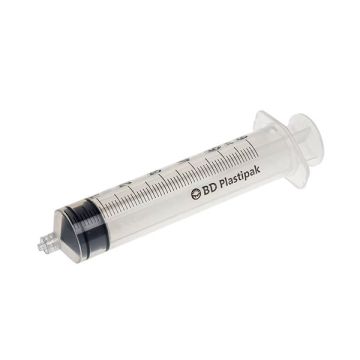BD Plastipak Three-Piece Syringe Luer Lock Tip, 50ml (60 Pack)