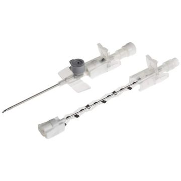BD Venflon Pro Safety IV Cannula, Grey, 16Gx45mm (50 Pack)