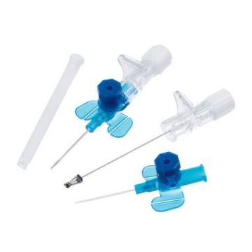 B. Braun Vasofix Safety IV Cannula, Blue, 22Gx25mm (50 Pack)