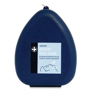 Rebreath Pocket CPR Mask (Single Unit)