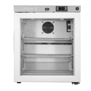CoolMed Glass Door Fridge 29L Size 445mm W x 535mm H x 485mm D