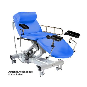 Sunflower Fusion Classic Plus+ 3 Section All Electric Couch - MidBlue