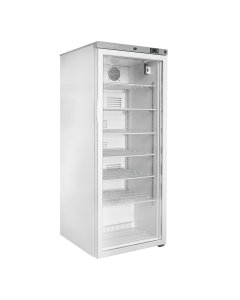 CoolMed Glass Door Large Fridge 300L Size 595mm W x 1495mm H x 650mm D