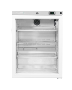 CoolMed Glass Door Medium Fridge 145L  Size 595mm W x 815mm H x 595mm D
