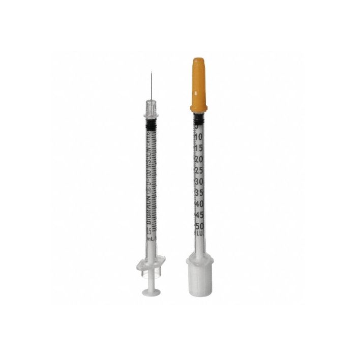 B.Braun Omnican 50iu Insulin Syringe (100 Pack)