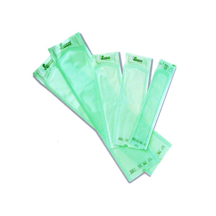 SOGEVA Heat-Sealable Flat Steri-Pouch, 50x250mm (250 Pack)