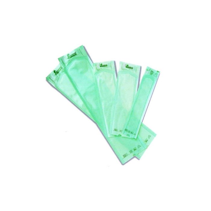 SOGEVA Heat-Sealable Flat Steri-Pouch, 75x250mm (100 Pack)