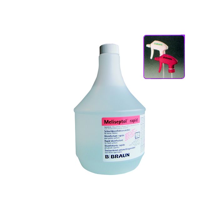 B.Braun Meliseptol Rapid Spray, 1L (Single Unit)
