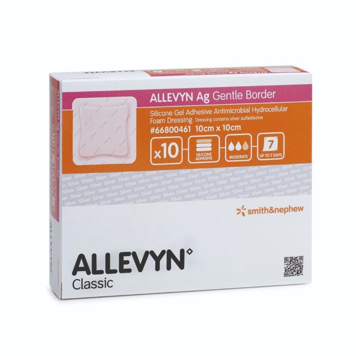 Allevyn Gentle Border 66800270 10cm x 10cm x 10