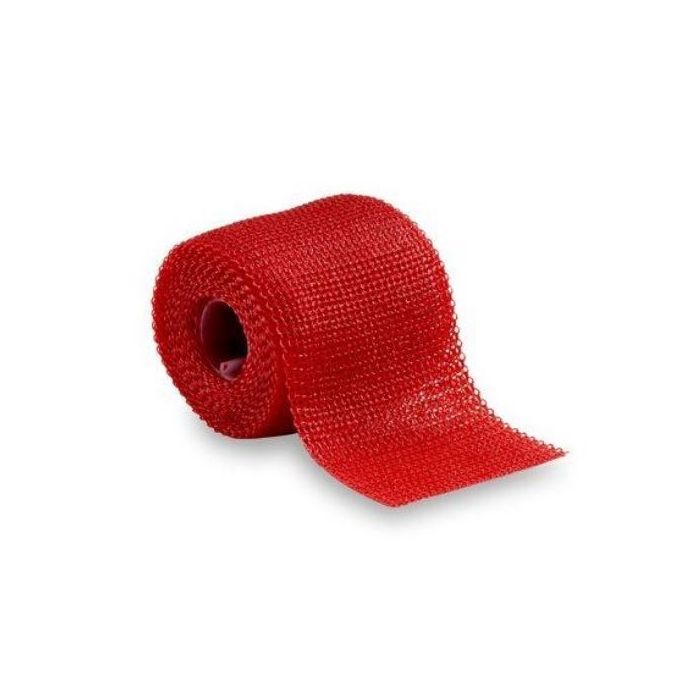 3M Scotchcast Plus Casting Tape, Red, 5cmx3.6m (Single Unit)