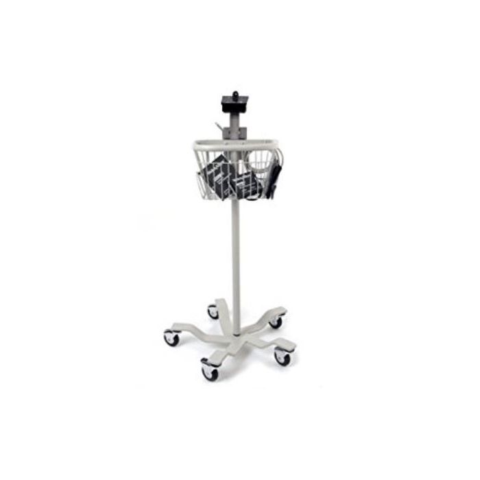 Mobile Stand & Basket (NOT CONNEX) for Spot Vital Signs Monitor and VSM 300 Series Monitors