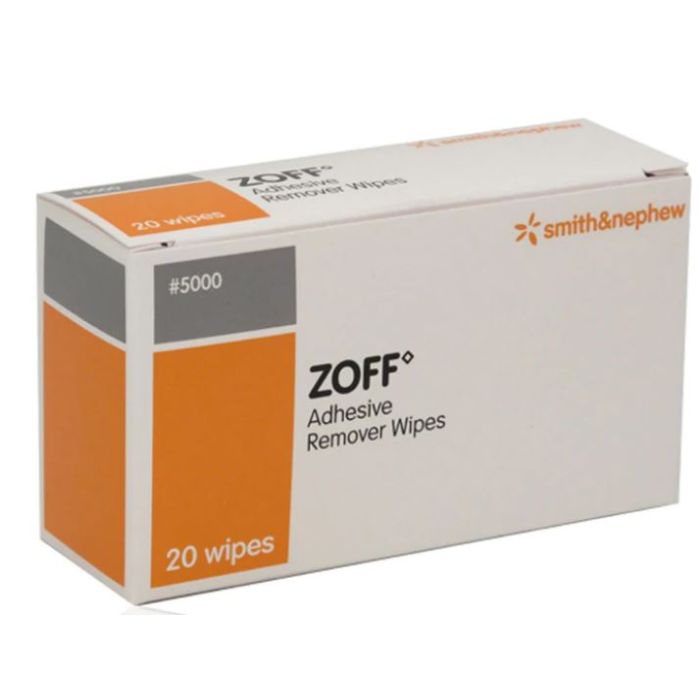Zoff Adhesive Remover wipes /pack of 20