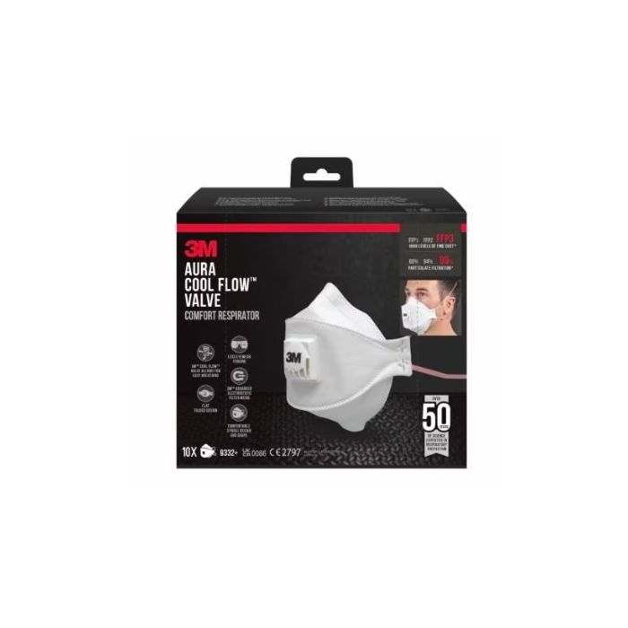 DUST MASKS - 3M FFP3 9332  x 120