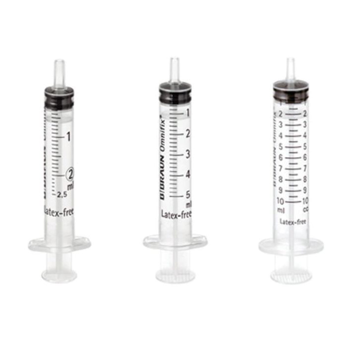 B.Braun Omnifix 2ml Luer Lock Syringe (100 Pack)