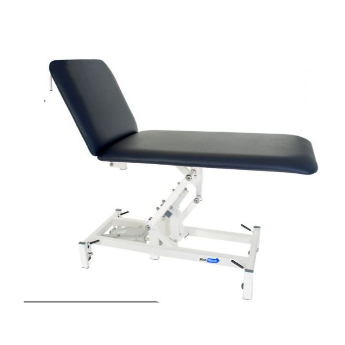 2 Section Electric Mediplinth (Dark Grey) with paper roll holder