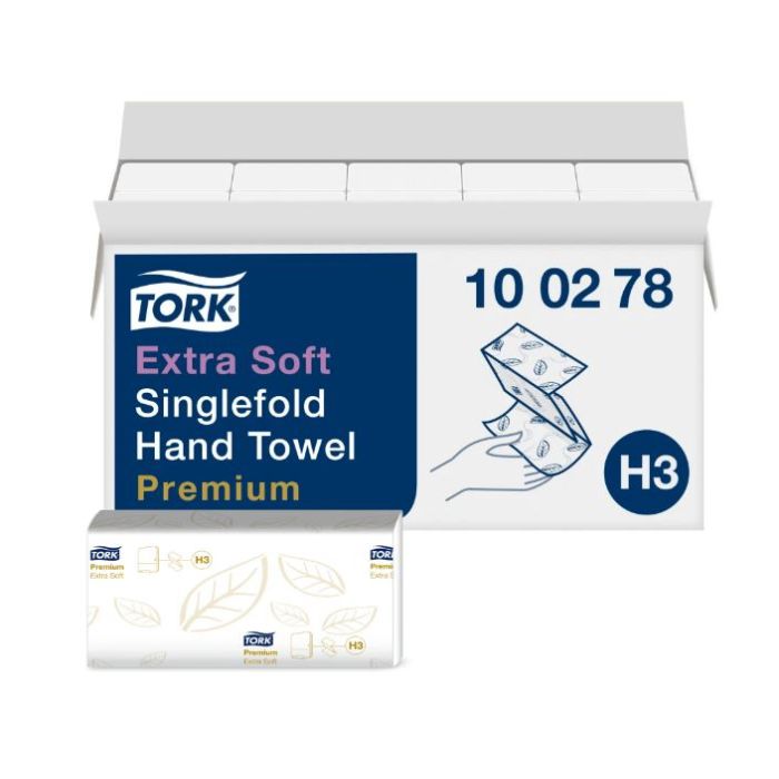 Tork Extra Soft Singlefold Hand Towel Premium (15 Pack)