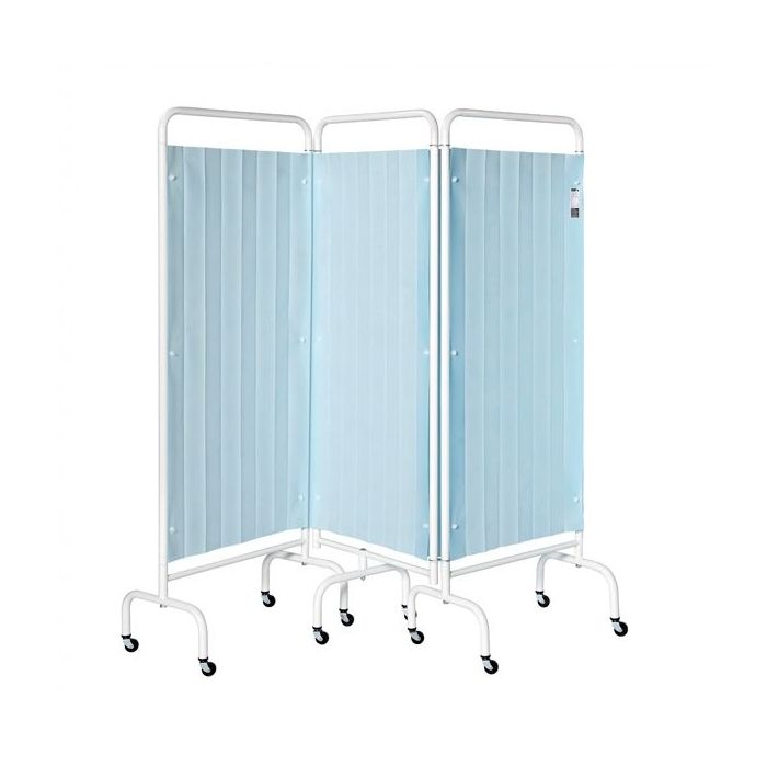Mobile Screen - Disposable Curtain, 3 Panels, Summer Blue