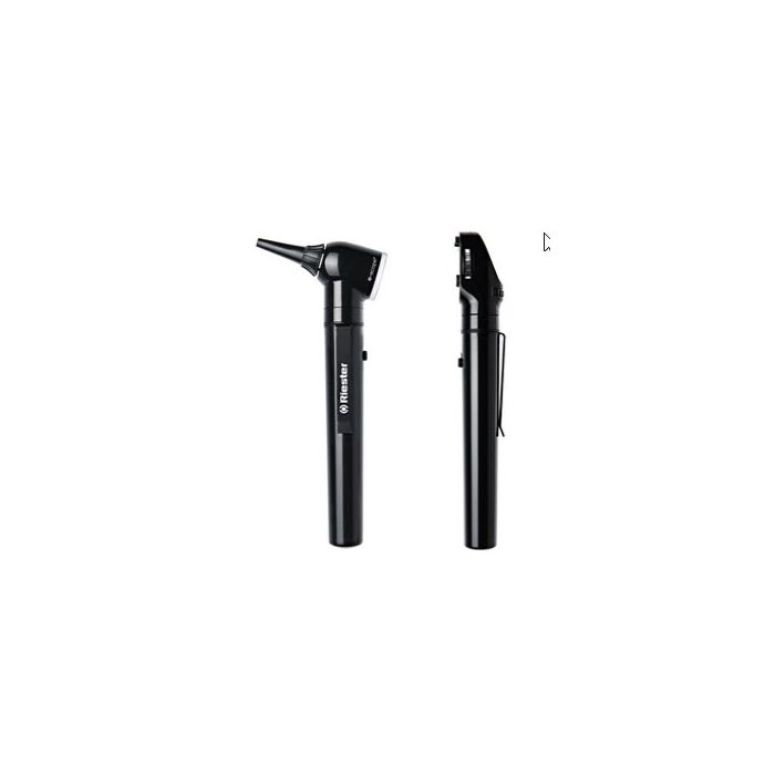 e-scope Otoscope (Black) with LED 3.7V Illumination