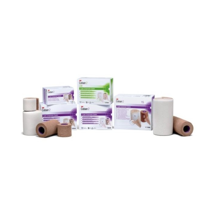 EXPIRES 30.01.27 3M Coban 2 Compression Layer, 10cmx4.5m (Single Unit)