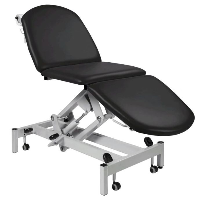 Sunflower 3 Section Hydraulic Plinth (Black)