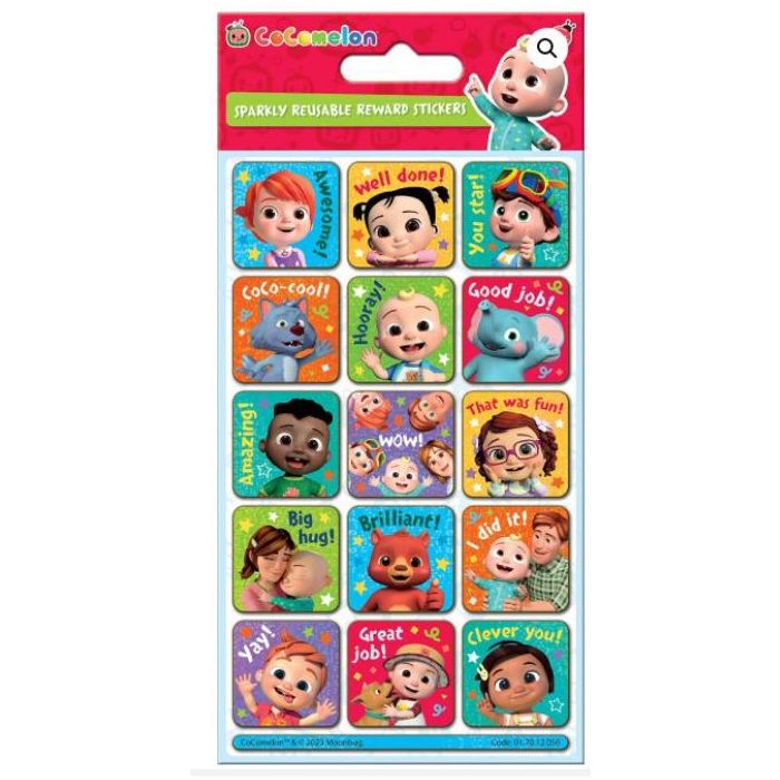 Paper Project CoComelon Reward Stickers (15 Pack)