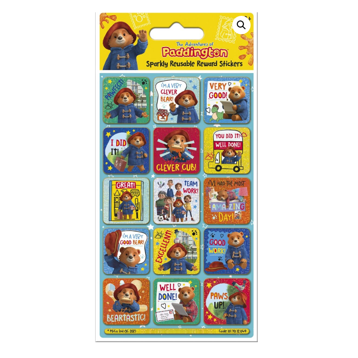 Paper Project Paddington Bear Reward Stickers (15 Pack)