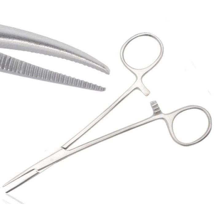 Halsted Mosquito Forceps Curved , Sterile, 12.5 cm x 1