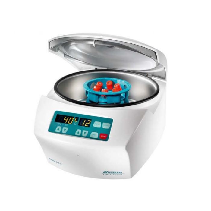 Hettich EBA 270 centrifuge, 200-240 V with swing out rotor
