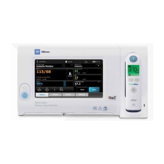 WA Connex® Spot Vital Signs Monitor with NIBP, Nellcore SPO2 and Pro 6000 thermometer