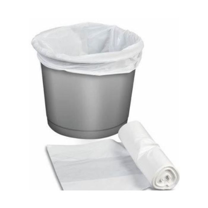 Shannon White Pedal Bin Liners 11x17x18 x 1000