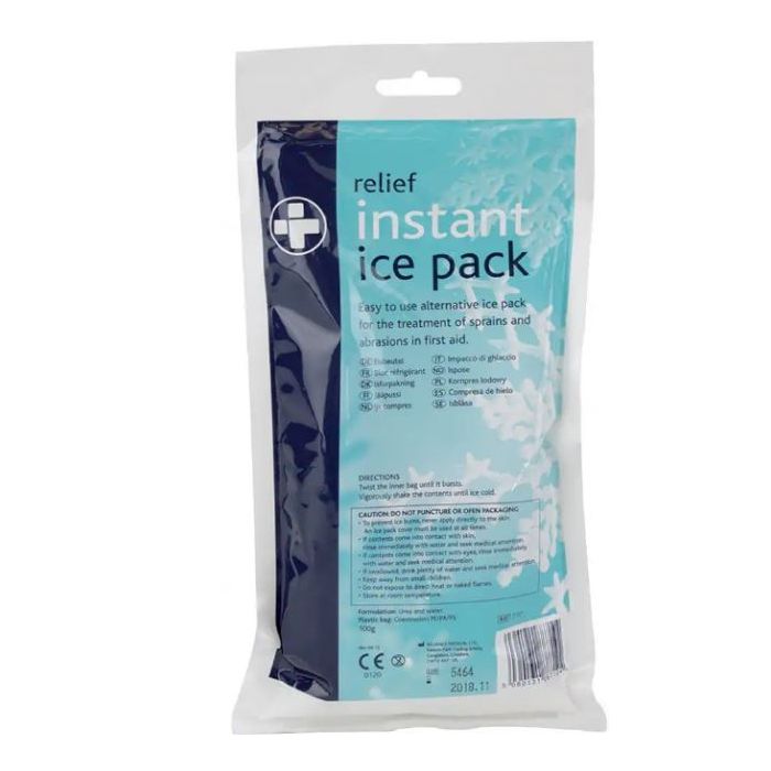 Relief Disposable Instant Ice Pack (Single Unit)
