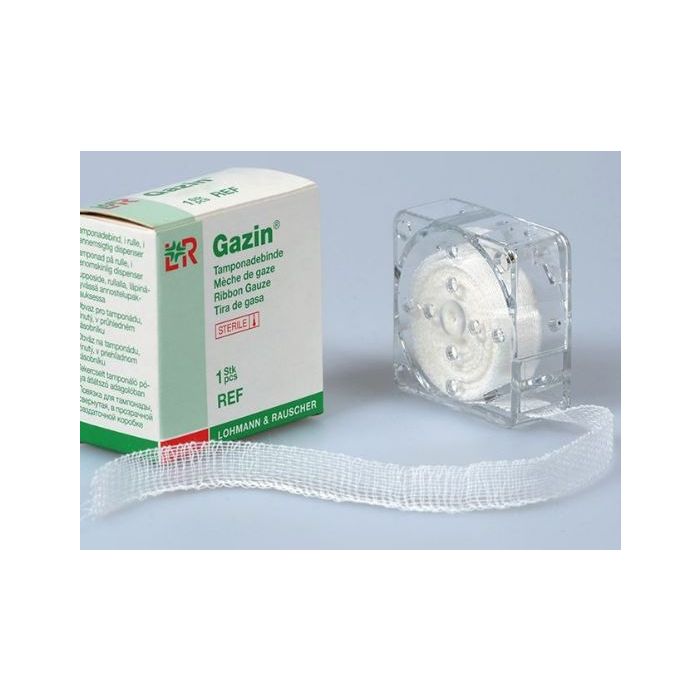 Lohmann & Rauscher Cotton & Viscose Ribbon Gauze, Sterile, 1.25cmx5m (Single Unit)