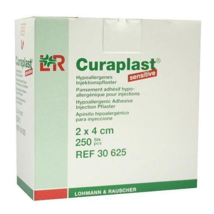 Lohmann & Rauscher Curaplast Sensitive Adhesive Plaster, 2x4cm(250 Pack)