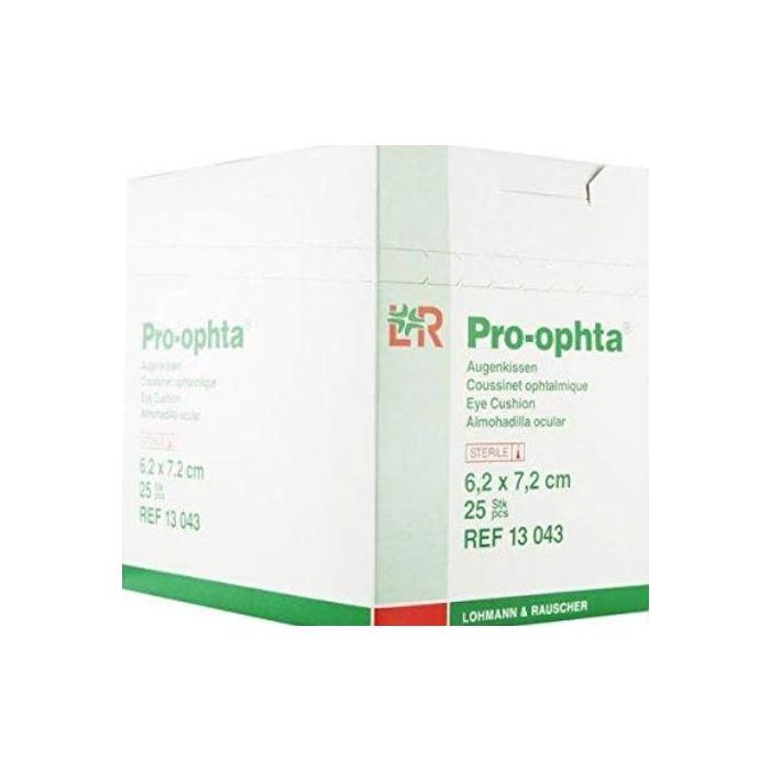 Lohmann & Rauscher Pro-ophta Eye Pad, Sterile, 6.2cmx7.2cm (25 Pack)