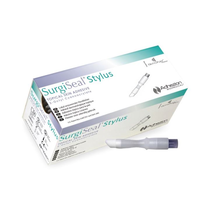 Adhezion Biomedical SurgiSeal Stylus Topical Skin Adhesive, 0.5ml (12 Pack)