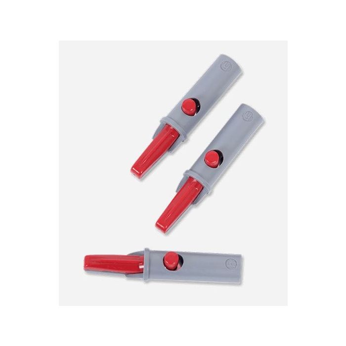 Alligator Clips x 10 (For 4mm Banana Plugs)