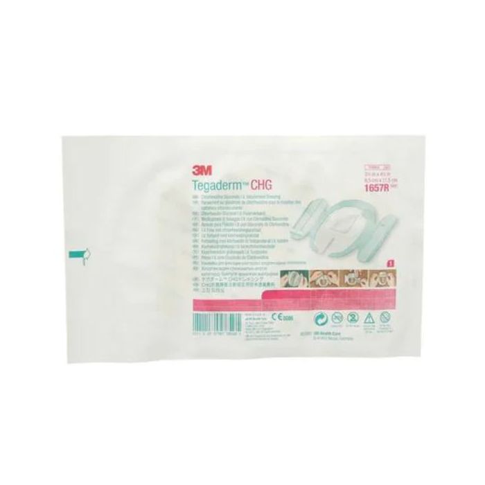 3M Tegaderm CHG Dressing , 11.5cmx8.5cm (4x25 Pack)