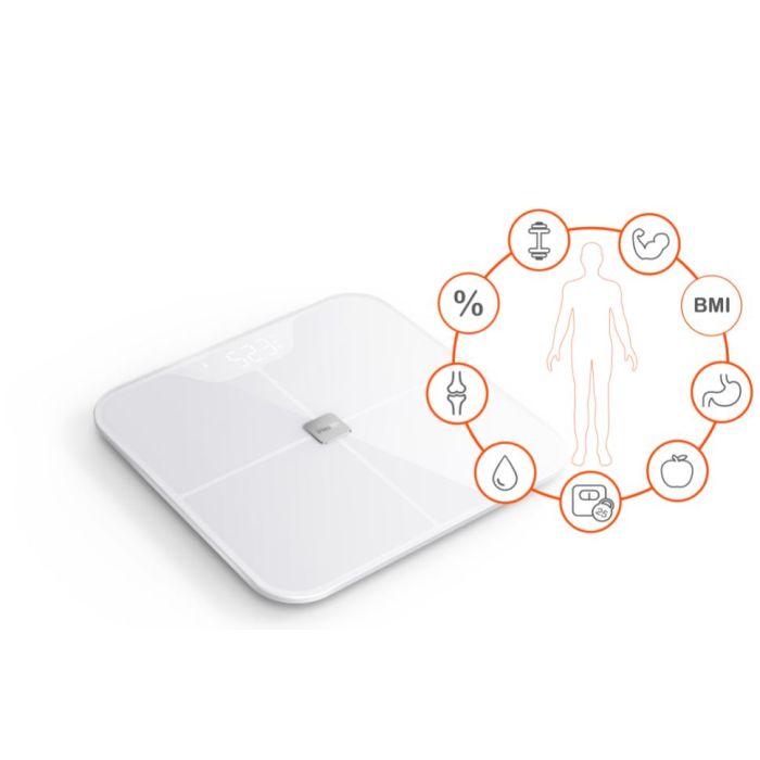 iHealth Fit Smart body analysis scale HS2S (Compatible with iPhone and Android smartphones)