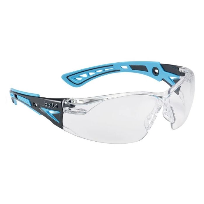 SPECTACLES BOLLE RUSH+ PPSI CLEAR LENS W / AS+AF COATING, BLUE