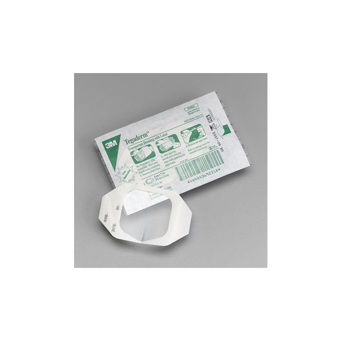 3M Tegaderm I.V. Transparent Film Dressing with Border, 7cmx8.5cm (100 Pack)