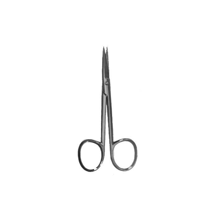 HEBU Medical Straight Ligature Scissors, 11.5cm (Single Unit)